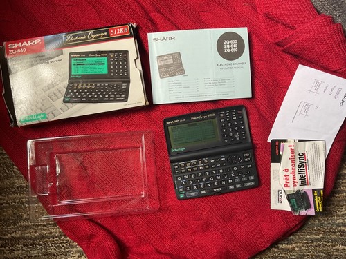Sharp 640 512kb electronic - zq-640,