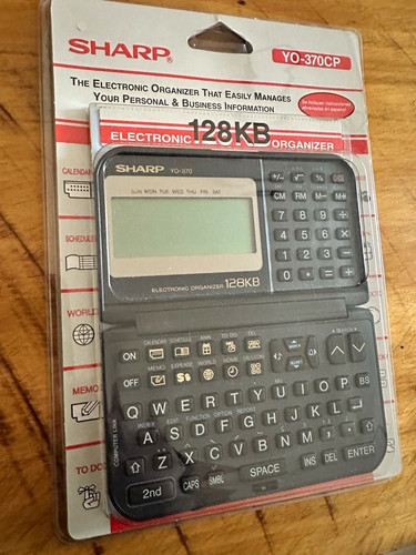 Vintage 1990s sharp 370cp - vintage, yo-370cp