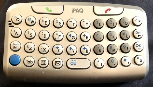 Ipaq pda thumb keyboard - hp,