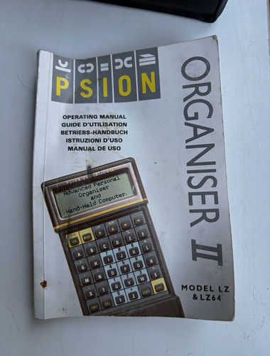 Psion organiser lz64 pda - psion, ii