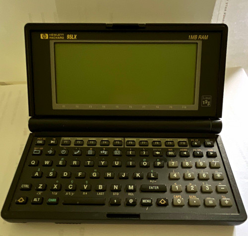 95lx palmtop pda - hp,
