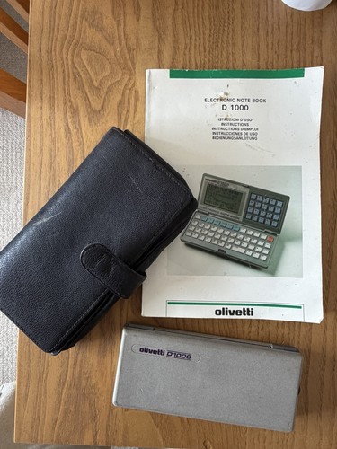 Olivetti d1000 pda organiser - olivetti,