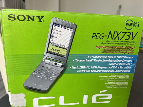 Sony clie handheld silver - clie,